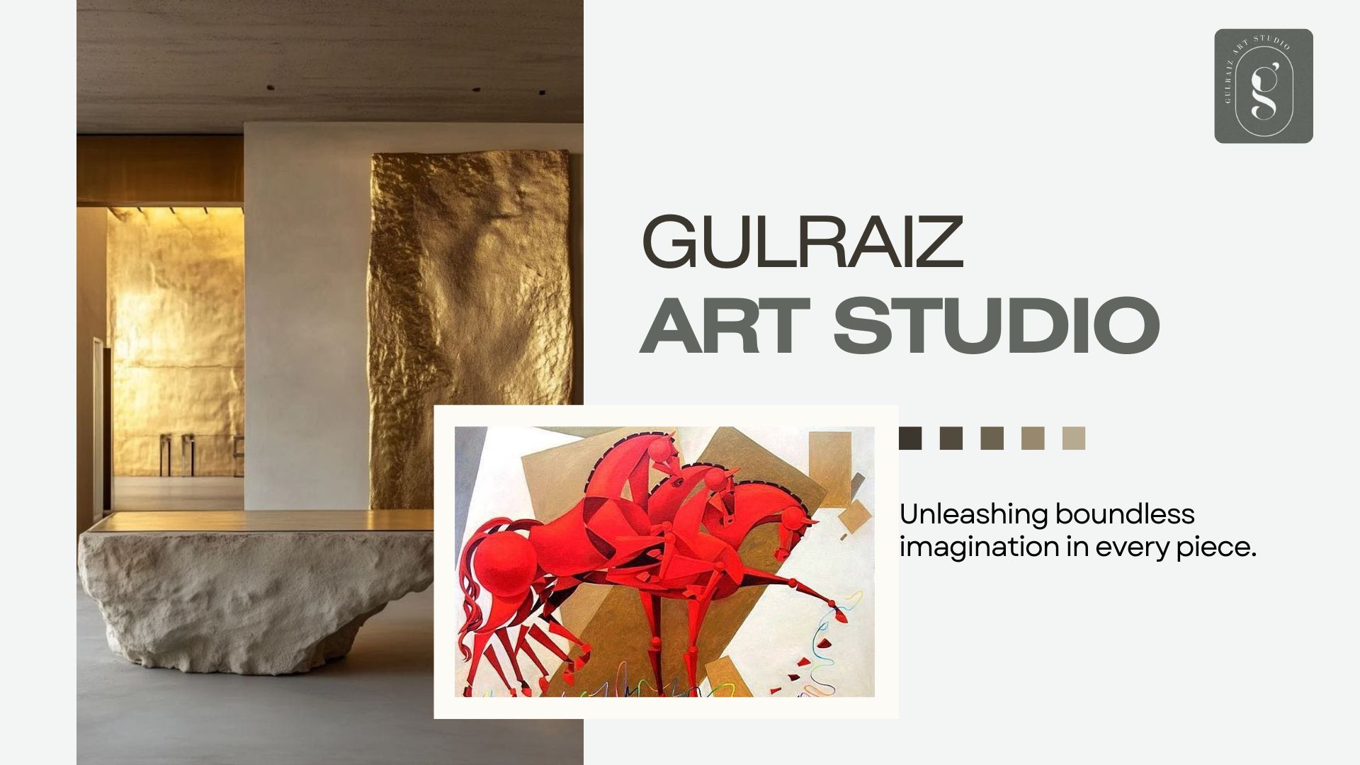 Beige and Brown Minimalist Home Decoration Presentation