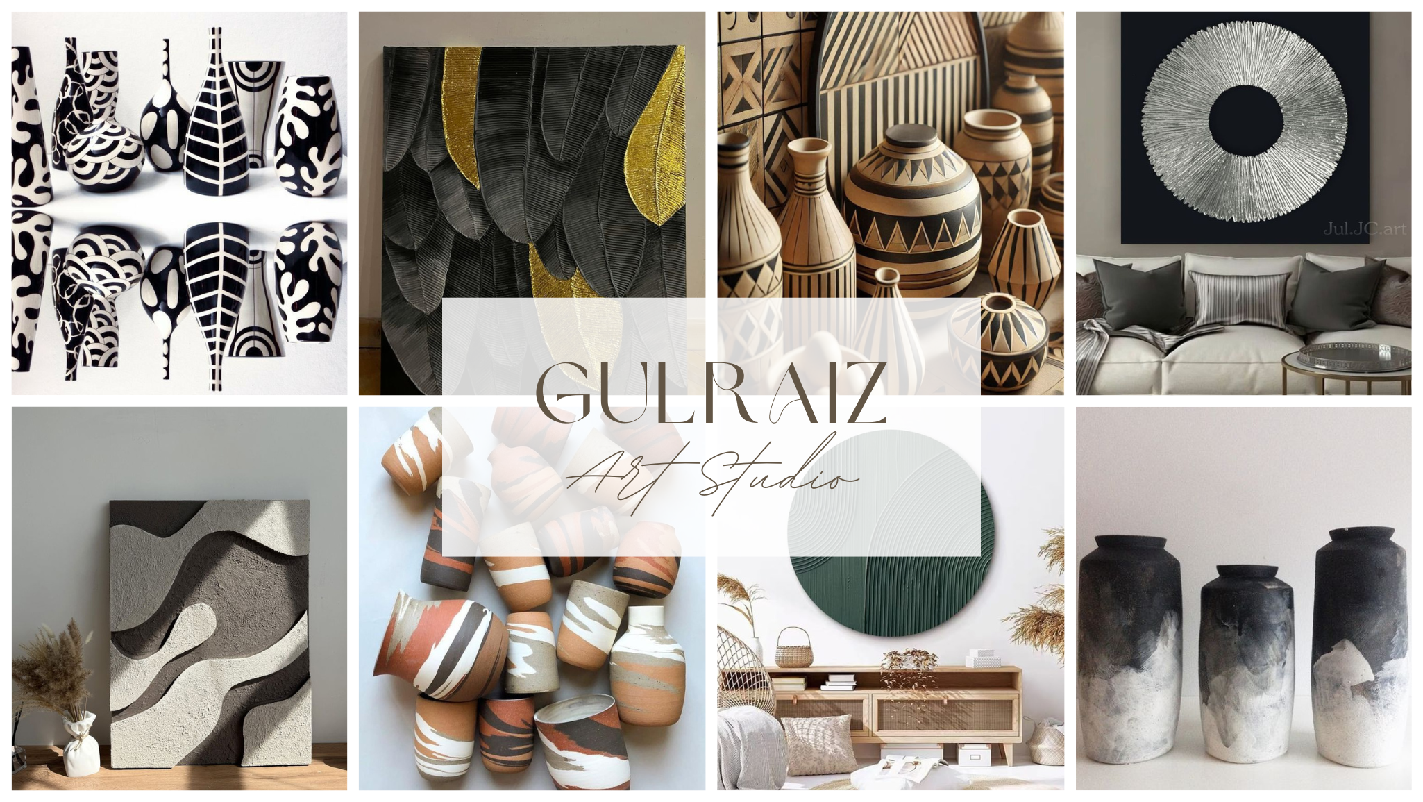 white Home Decoration Facebook Cover